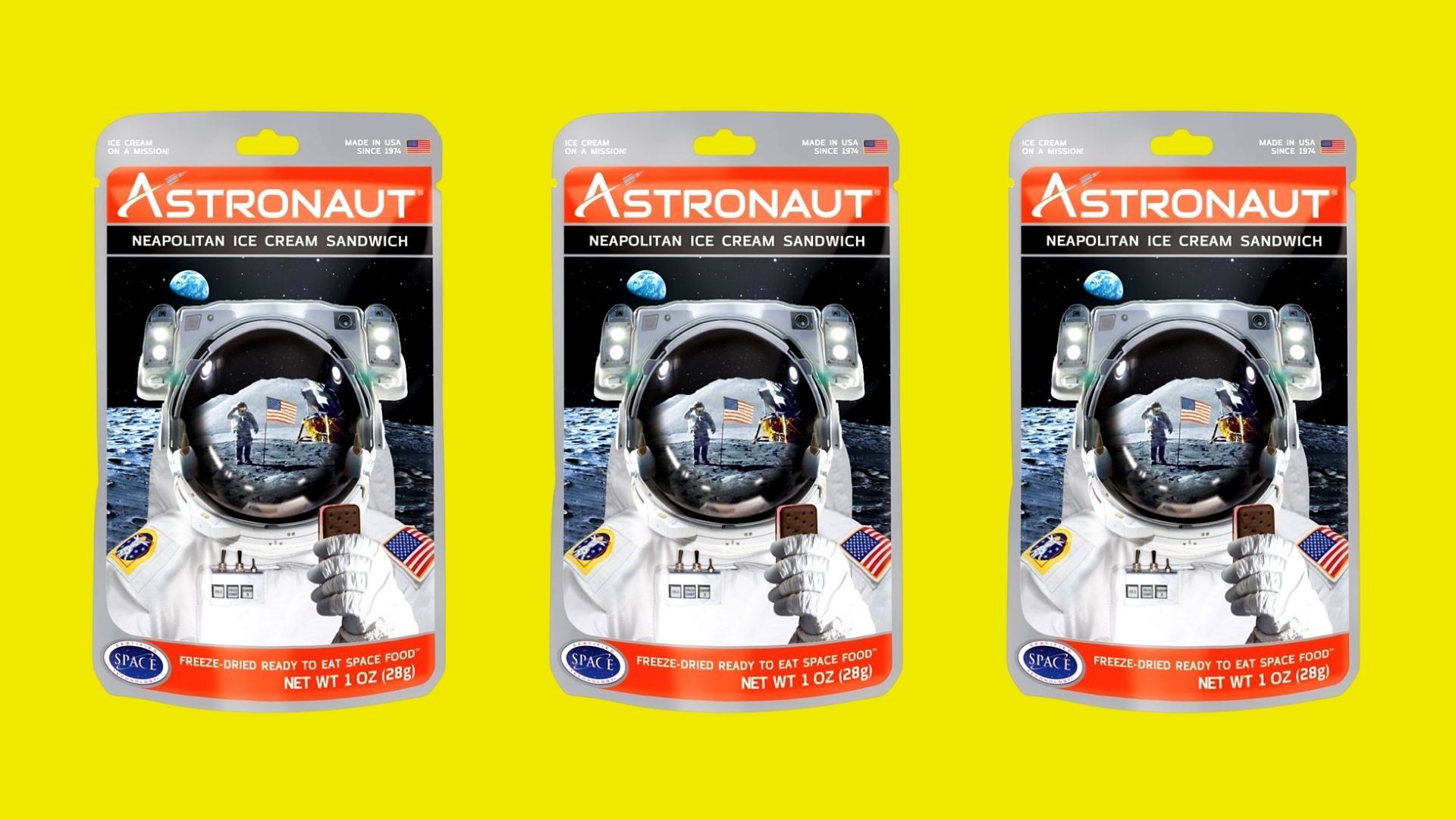 Wanna Feel Like an Astronaut? Eat a Freeze Dried Ice Cream Sandwich
