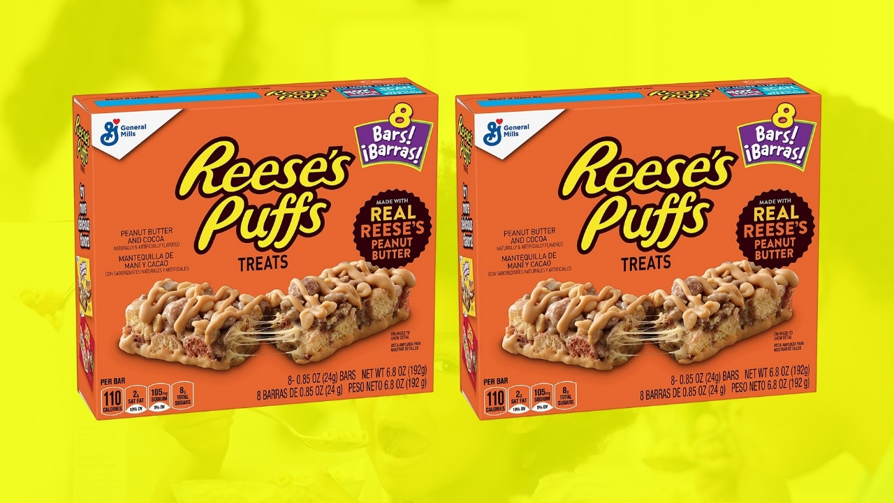 Reese’s Puffs Cereal Bars are a Must Have Peanut Butter & Chocolate Breakfast Treat
