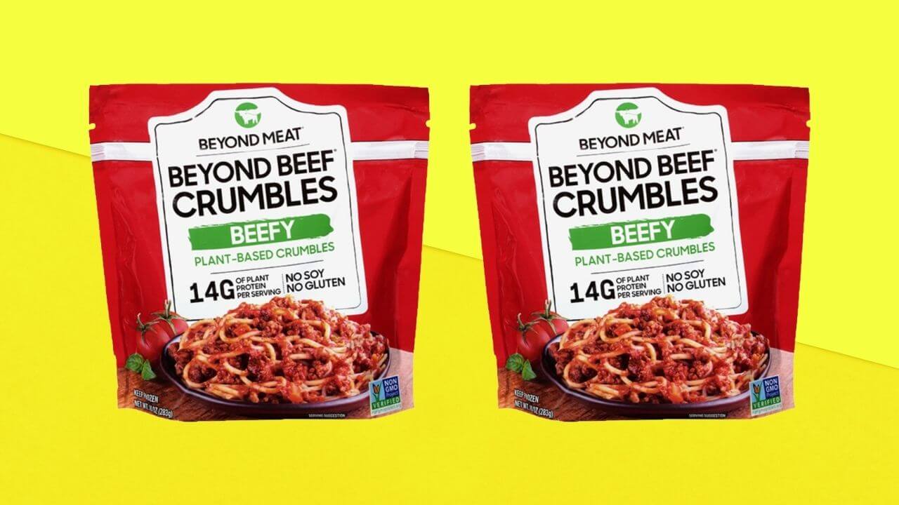 Beyond Meat Beef Crumbles Plant Based Protein