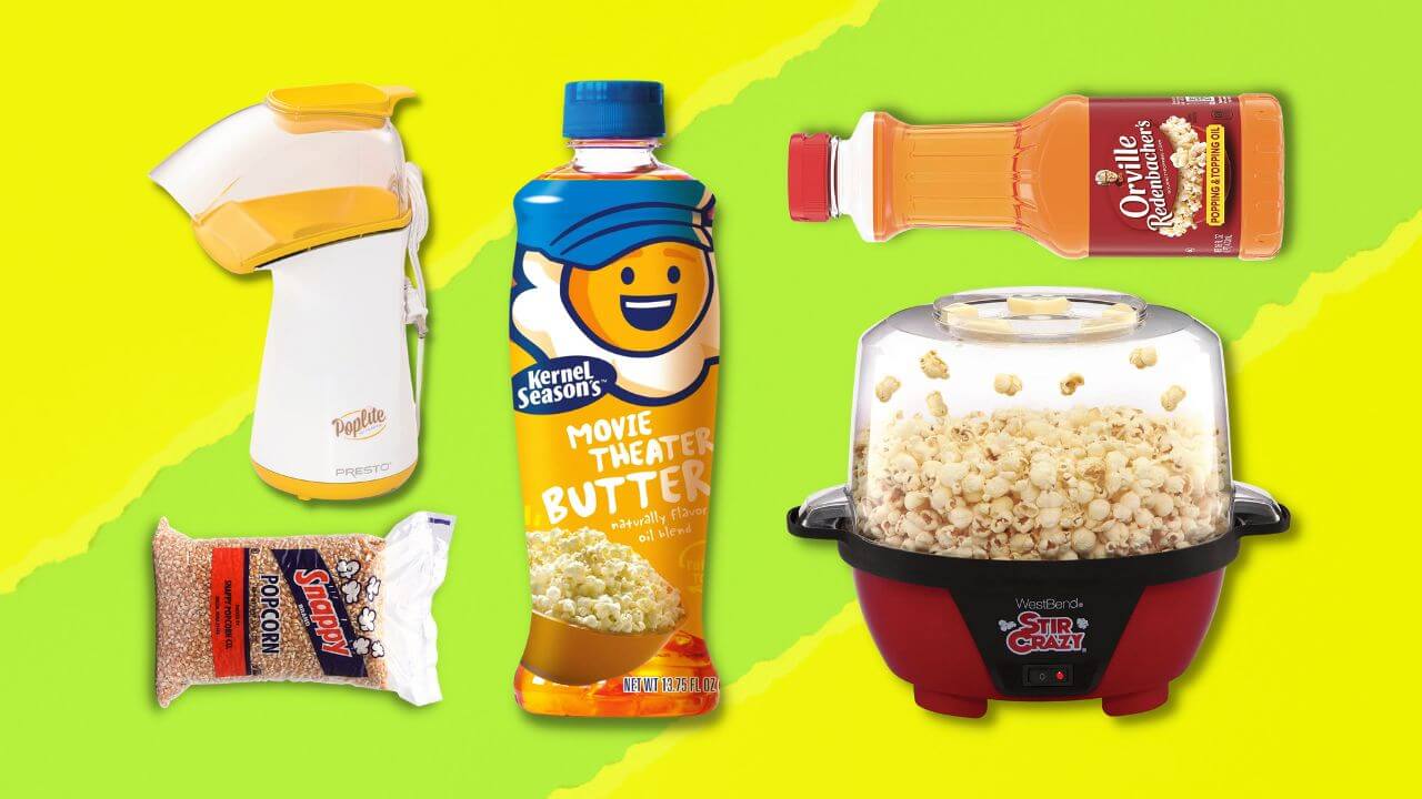 15 Items to Make Your Own Popcorn at Home