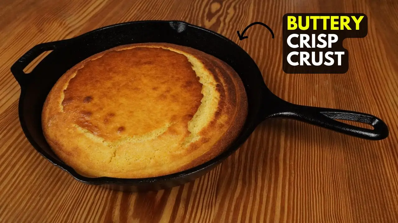 Cast Iron Northern-Style Cornbread Made Simple